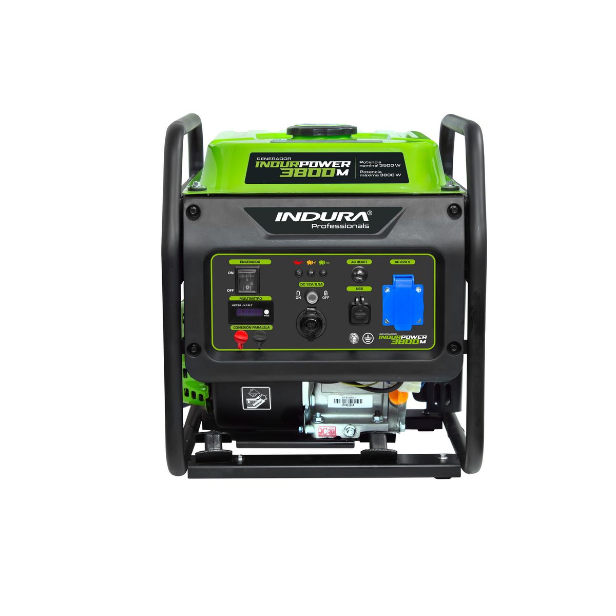 INDURA - Generador Inverter a Gasolina Partida Manual 5.7 HP 