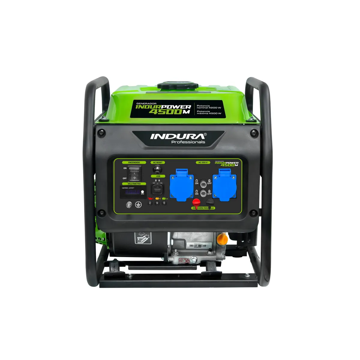 INDURA - Generador Inverter a Gasolina Partida Manual 7.2 HP 