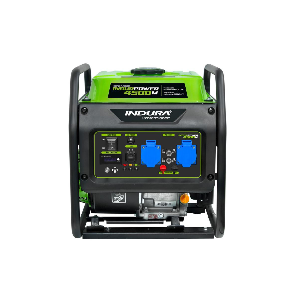 INDURA - Generador Inverter a Gasolina Partida Manual 7.2 HP 