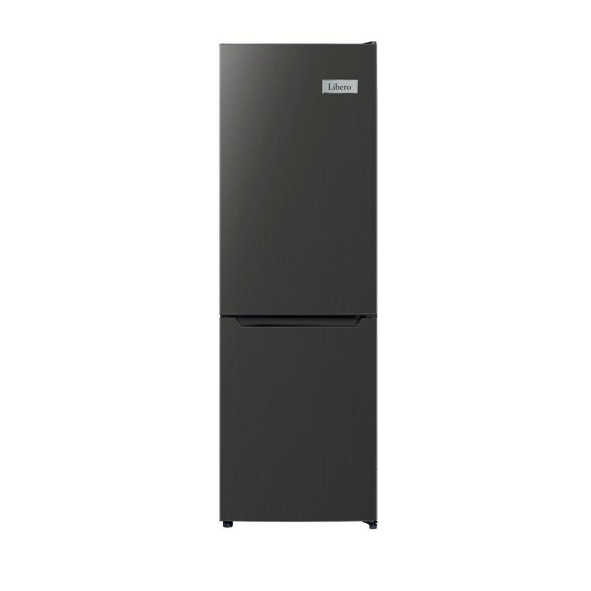 LIBERO - Refrigerador Bottom Freezer Frío Directo 157 Litros Negro LRB-180DFN