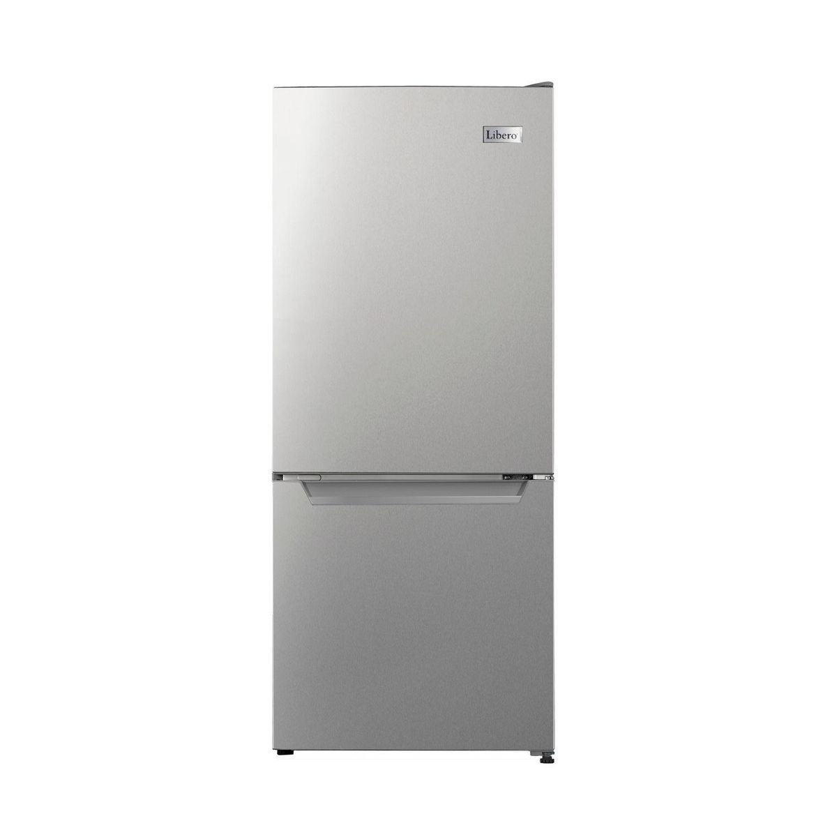 LIBERO - Refrigerador Bottom Freezer Frío Directo 117 Litros Inox LRB-140DFI
