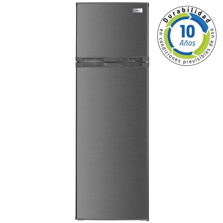 LIBERO Refrigerador Top Freezer Frío Directo 248 Litros Inox LRT-265DFI