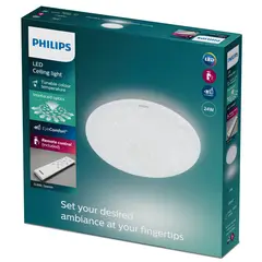 PHILIPS - Plafon Led 24 W Led integrado 2550 lm Luz Multicolor