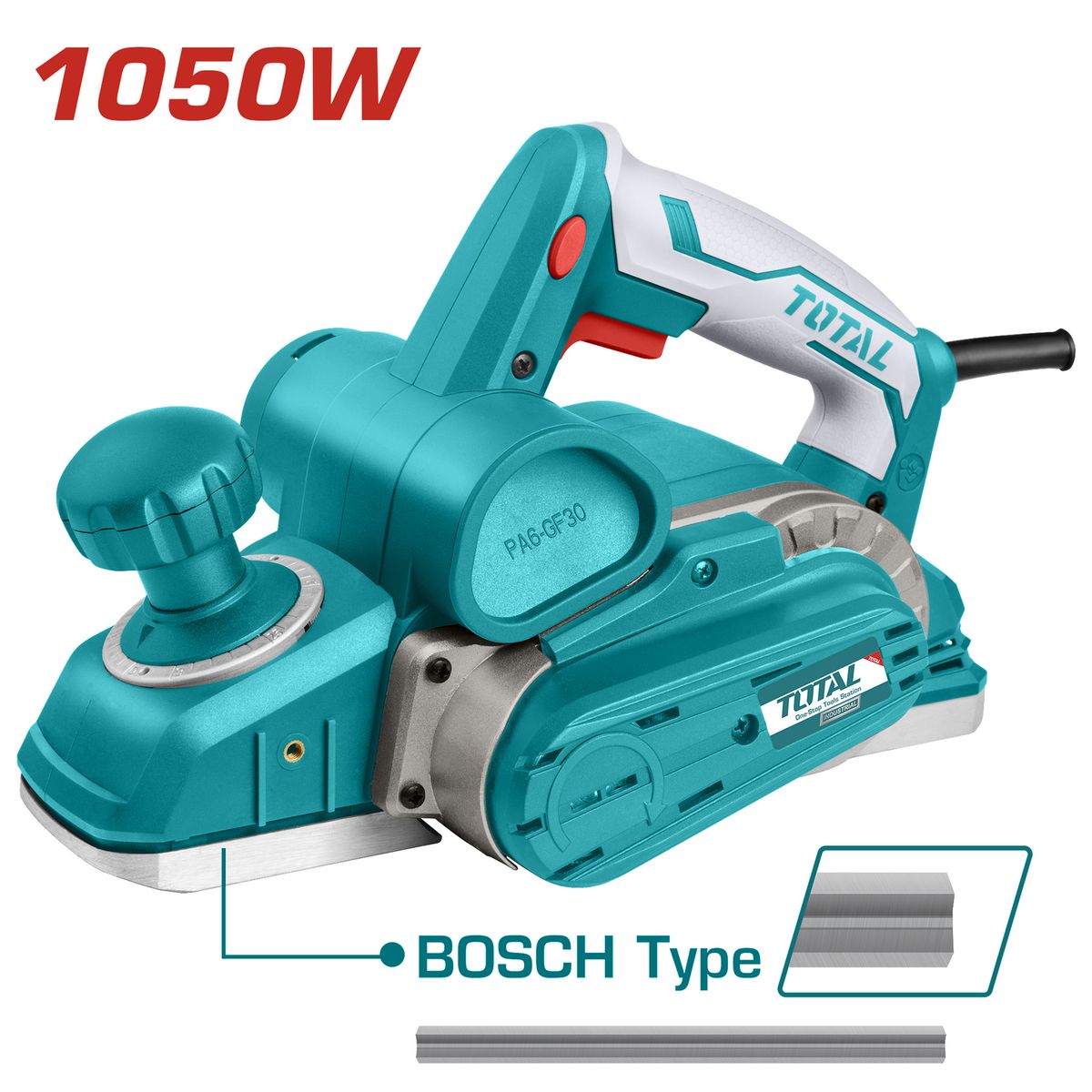 TOTAL - Cepillo Electrico 1050W Vch