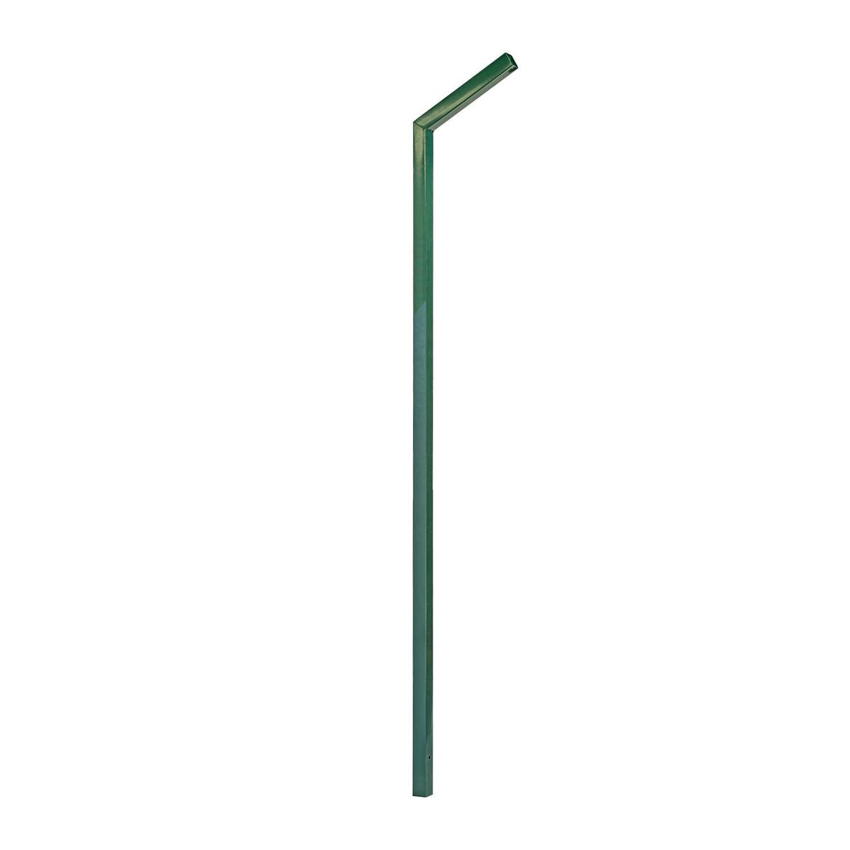 HOGA - Poste Acero Galvanizado 6x6x0.15 mm 2.4 cm
