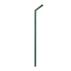 HOGA - Poste Acero Galvanizado 6x6x0.15 mm 2.4 cm