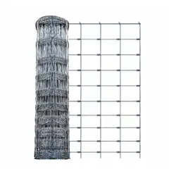HOGA - Alambre Acero Galvanizado Malla 0 50 m Gris