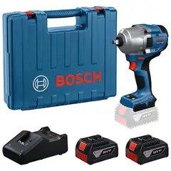 BOSCH - Llave de impacto inalámbrica 18V GDS 18V-780 +2 baterías 5Ah +cargador
