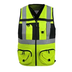 ALASKA - Chaleco Geologo Xpert Hombre Amarillo Xxl