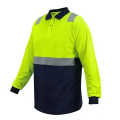 ALASKA - Polera Reflectiva Logistic Manga Larga L