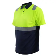 ALASKA - Polera Reflectiva Logistic Manga Corta Xl