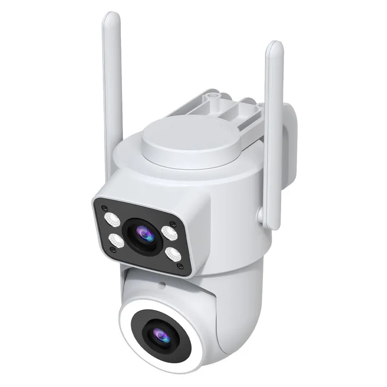 Camara Exterior Doble Lente 4MP