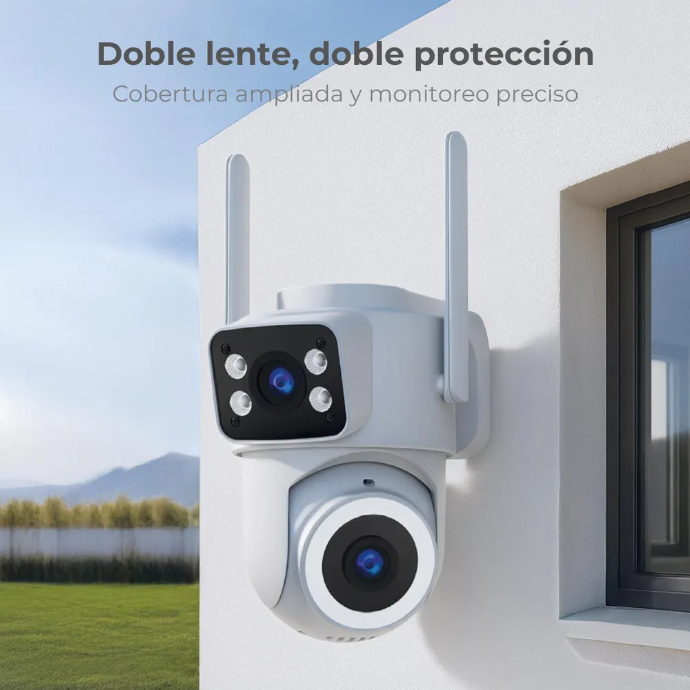 Veloti Cámara Exterior Doble Lente 4MP, foto 2
