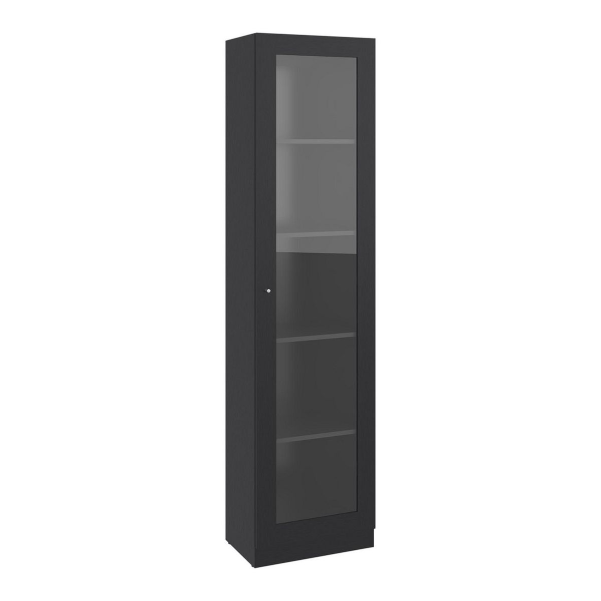 TUHOME - Vitrina 1 Puerta 180,6x45x31,3 cm Wengue