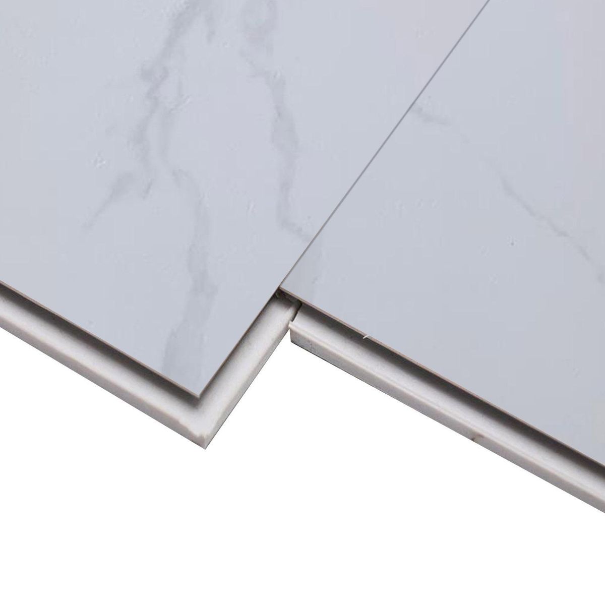 HOGA - Piso Travertino 4 mm 45x45 cm Travertino Blanco Marmol 2.09 m2