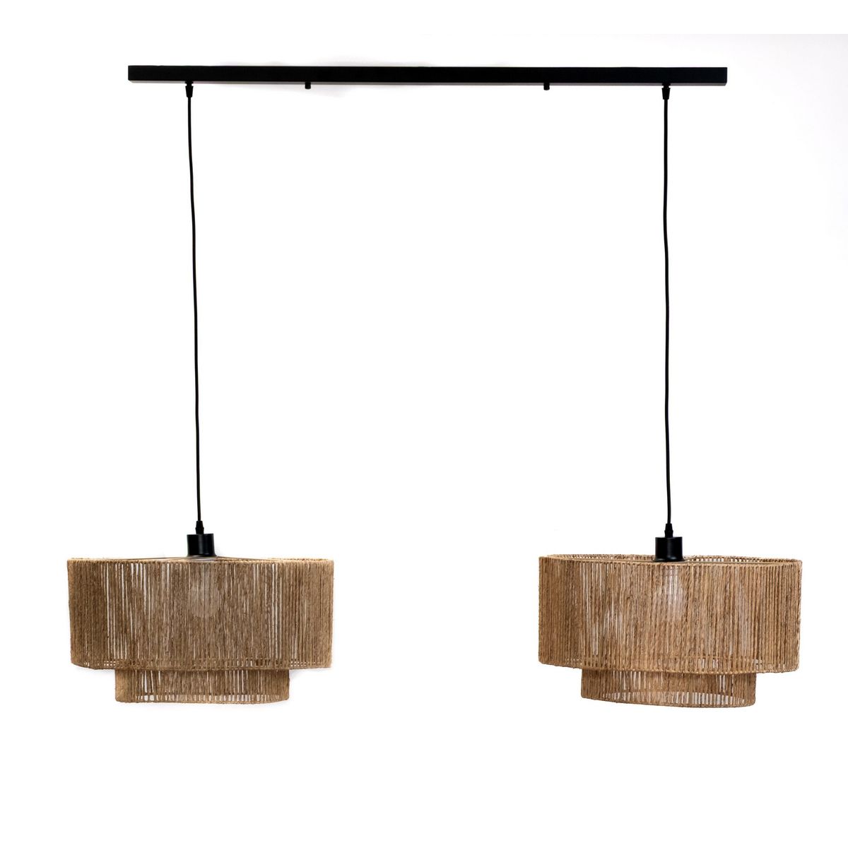 DISEÑO 3 - Lampara doble Acero 