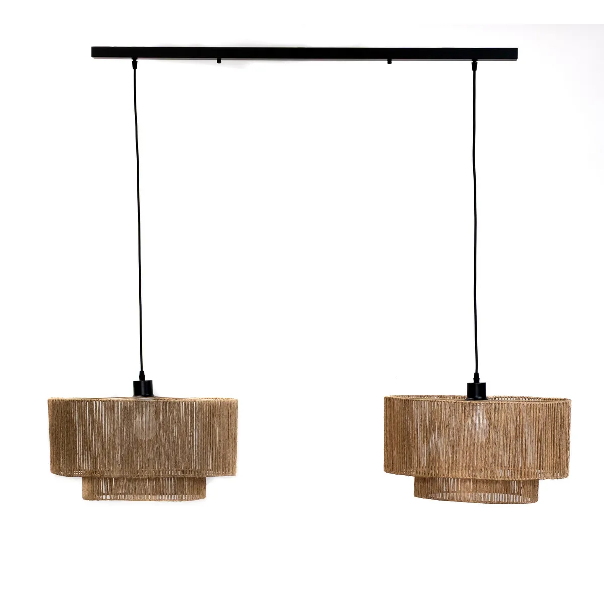 DISEÑO 3 - Lampara doble Acero 