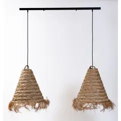DISEÑO 3 - Lampara doble Aluminio