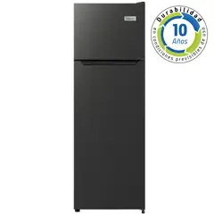 LIBERO - Refrigerador Top Freezer Frío Directo 168 Litros Negro LRT-200DFN