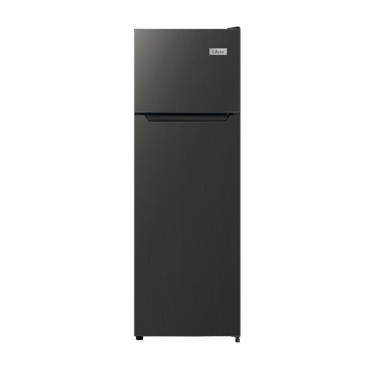 LIBERO - Refrigerador Top Freezer Frío Directo 168 Litros Negro LRT-200DFN