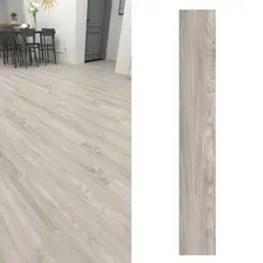 CORDILLERA - Piso Vinilico 5 mm 18.3x122 cm Patagonia Quillay Gris Gris 2.68 m2