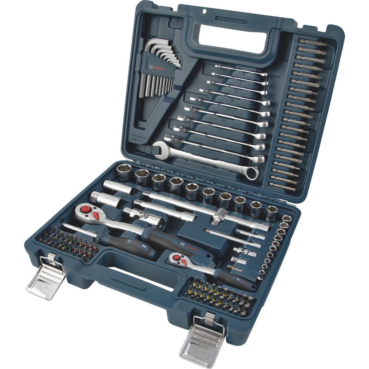 BOSCH - Set de herramientas manuales, 132 piezas