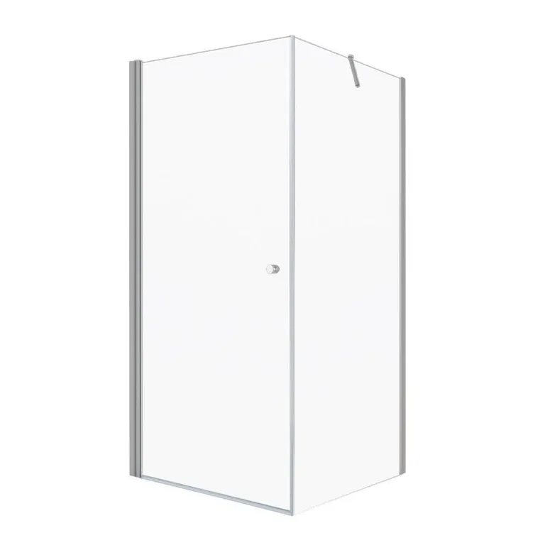 Mampara de Receptáculo 80x186.7 cm Vidrio Templado 6 mm