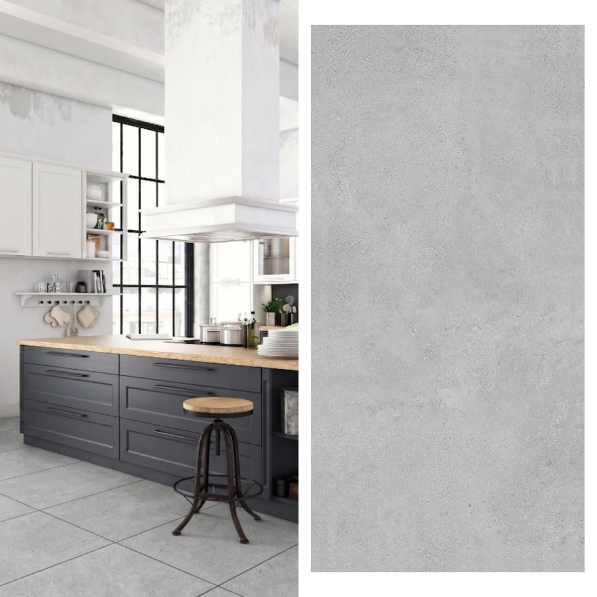Porcelanato 60x120 cm Capital Grey Gris 1.44 m2, marca CORDILLERA - Foto Principal