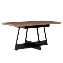 ROCA - Mesa Rio Canela/Negro 90x75x160 cm