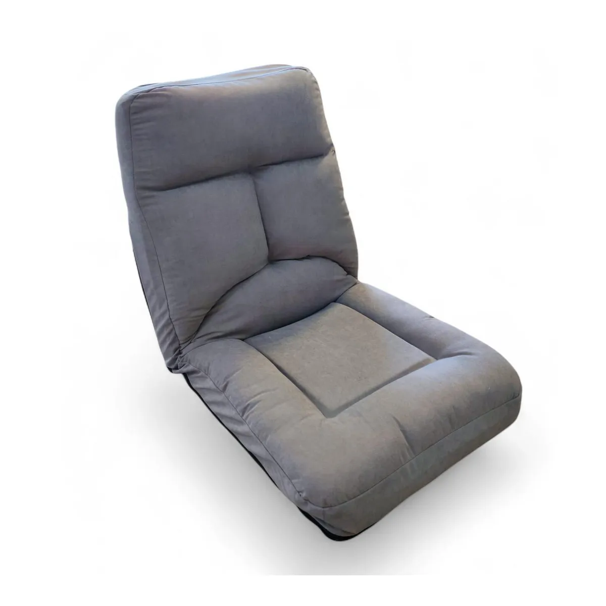 SOHOGAR - Sofá Puff de Piso Reclinable Gris
