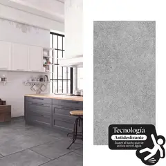 CORDILLERA - Gres 60x120 cm Domus Dark Grey Antislip Gris 2.16 m2