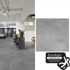 CORDILLERA - Gres 60x60 cm Domus Dark Grey Antislip Gris 1.44 m2