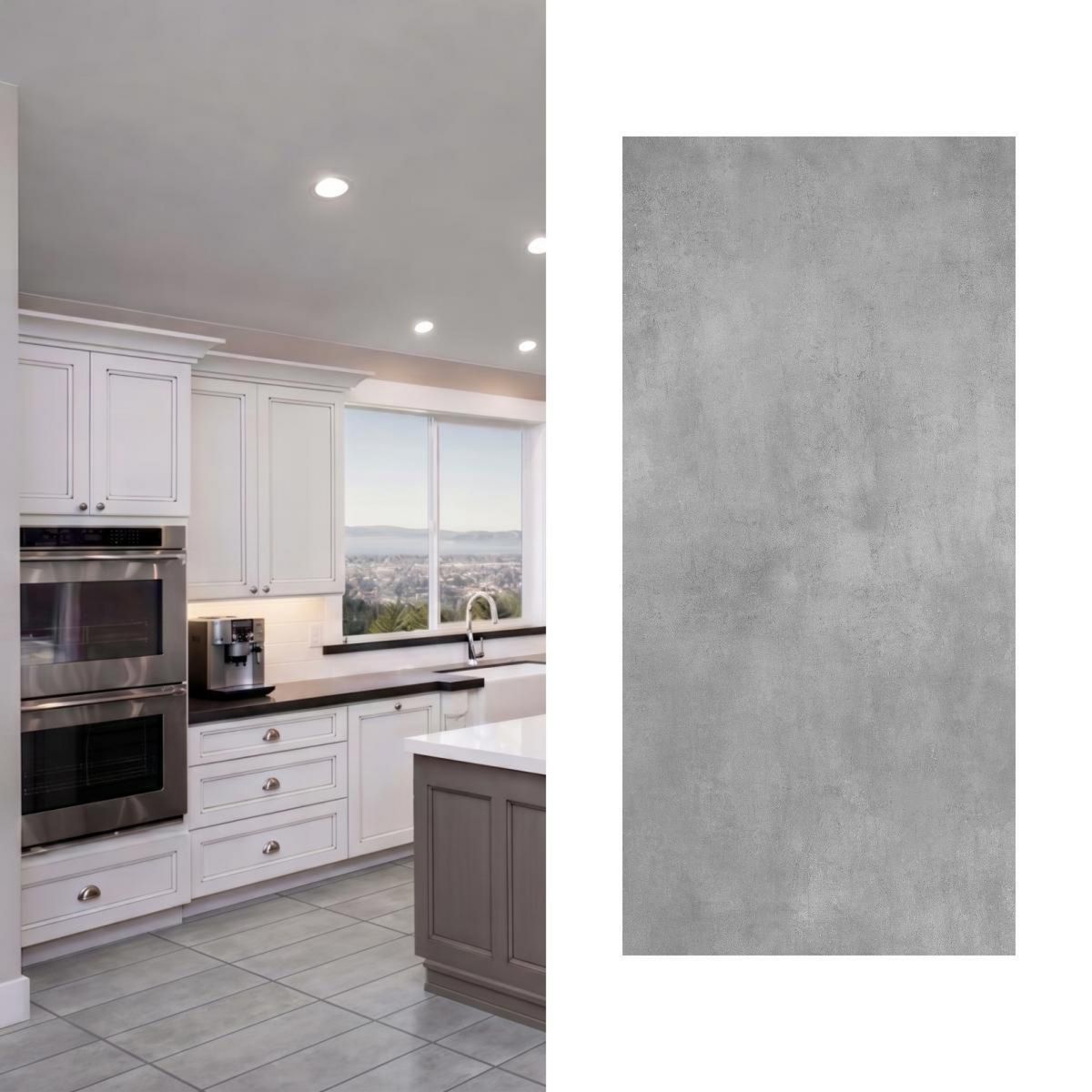 CORDILLERA - Gres 30x60 cm Domus Dark Grey Gris 1.44 m2