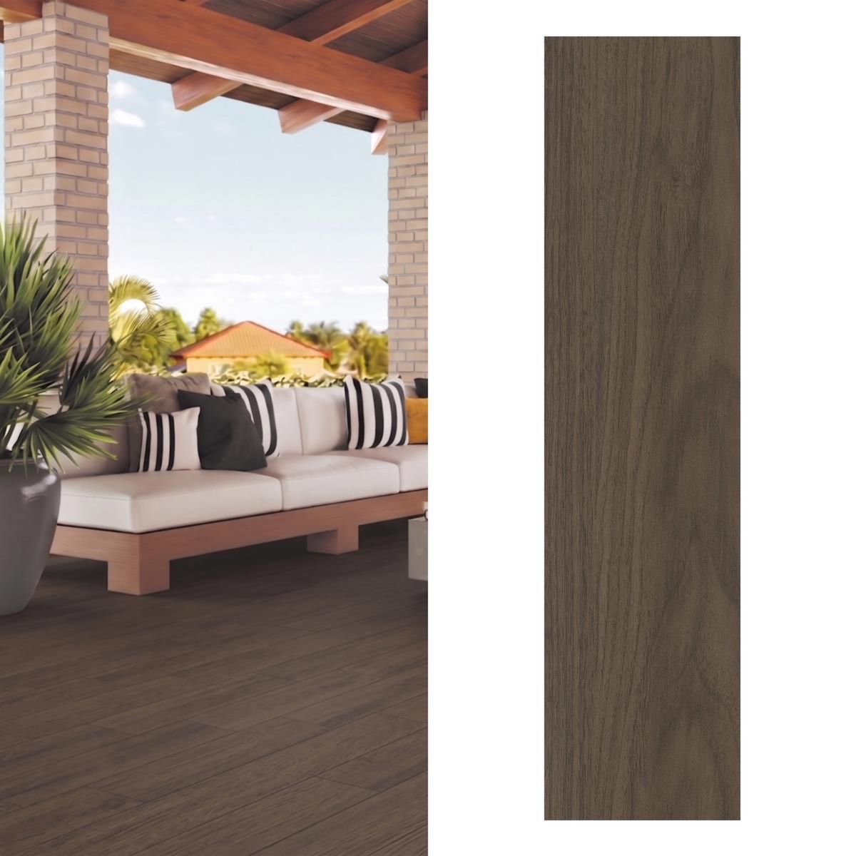 CORDILLERA - Gres 15x60 cm Natura Olivo Olivo 1.44 m2