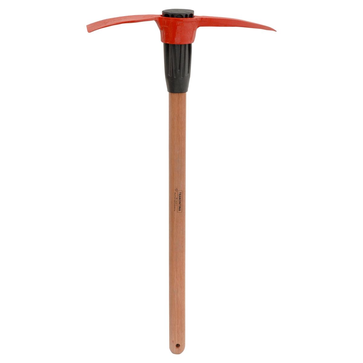 TRAMONTINA - Picota de acero rojo con mango