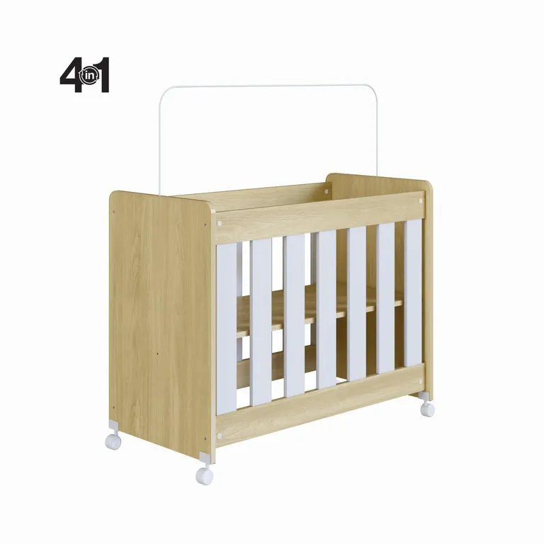 Minicuna Evolutiva Natural 74x90.6x45 cm