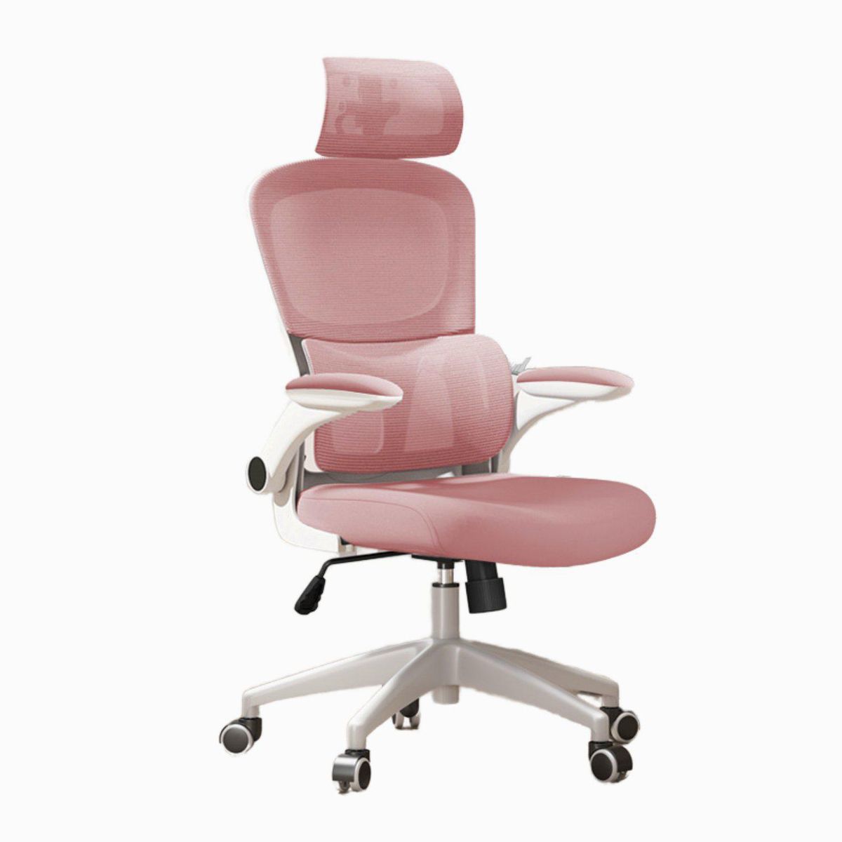 BE DESIGN - Silla PC Infantil Ergonómica Soporte Lumbar Rosado