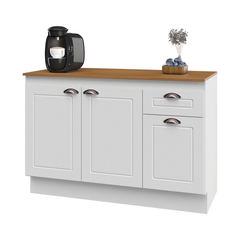Mueble Americana Eco Base 3P 1C Blanco