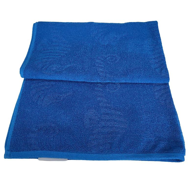 Toalla Playa Seahorse 42 gr Algodón 100x180 cm Azul