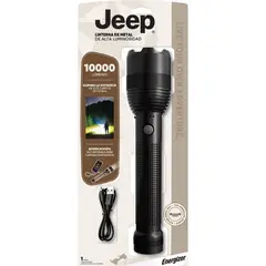 JEEP - Linterna metálica 10000 lumenes
