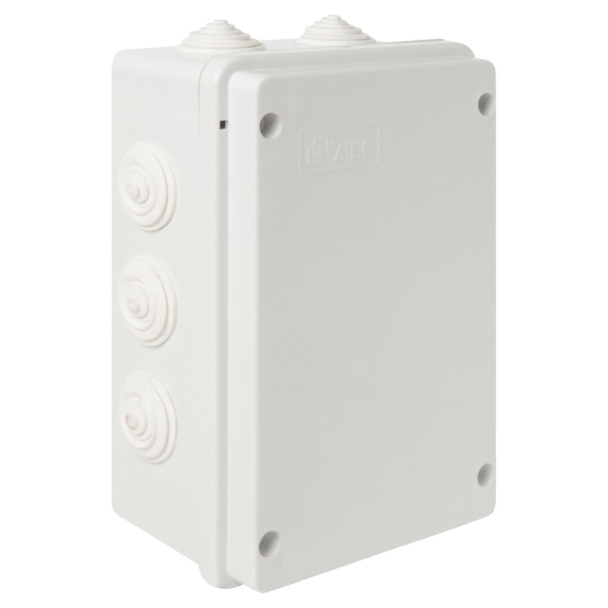 MEC - Caja estanca rectangular sobrepuesta 175x110x66 mm PVC