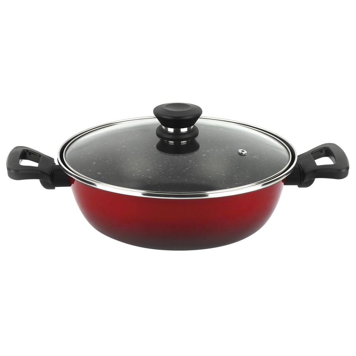 MAGEFESA - Arrocera de Acero 26 cm 4.5 l Rojo Coral Due