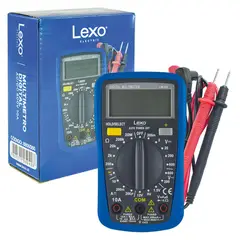 LEXO - Multimetro digital ac/dc 300v 10a