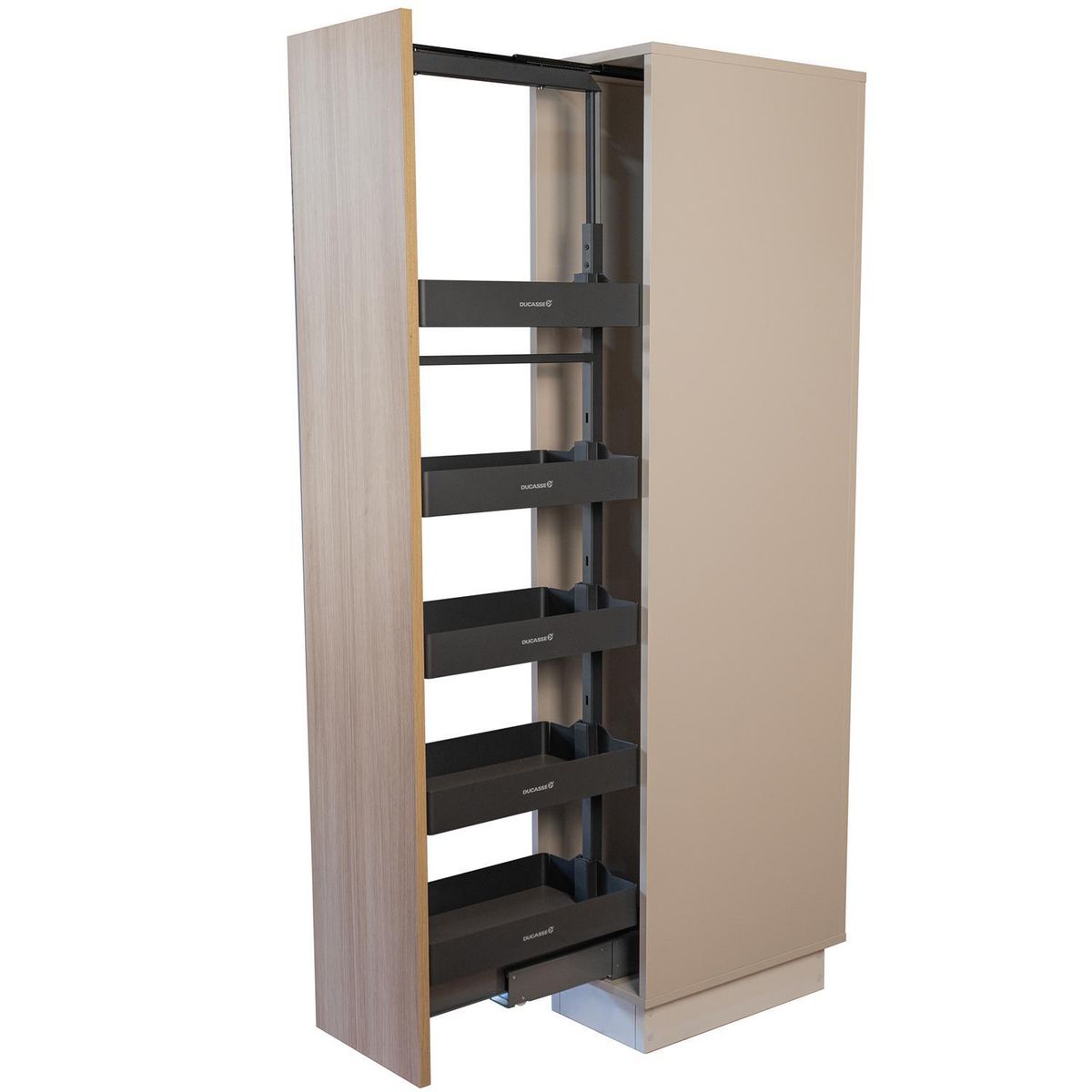 DUCASSE - Despensa extraible 5 niveles 30 cm x 175 cm