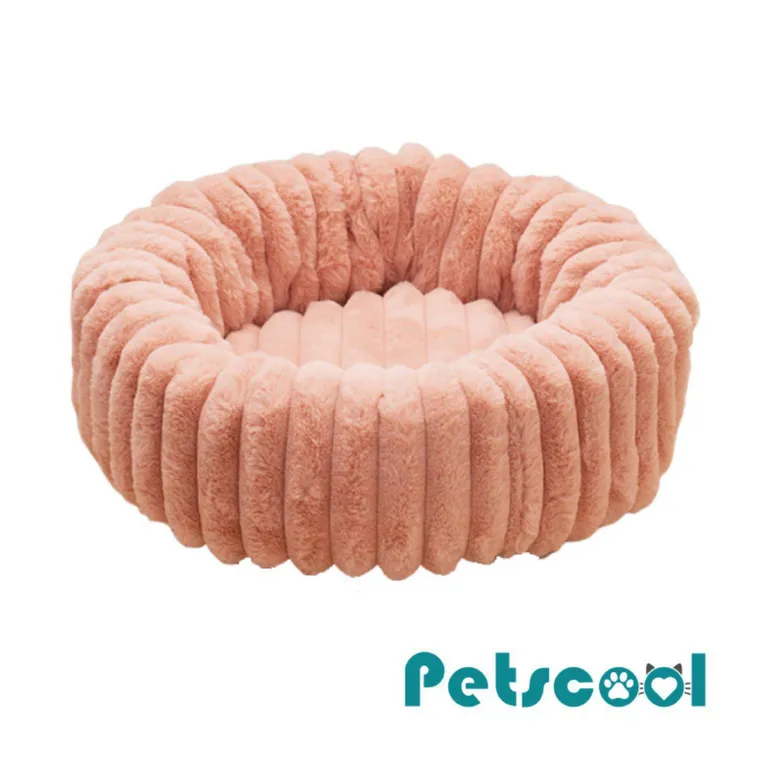 Cama donut para Perro 15x70x70 cm Rosado