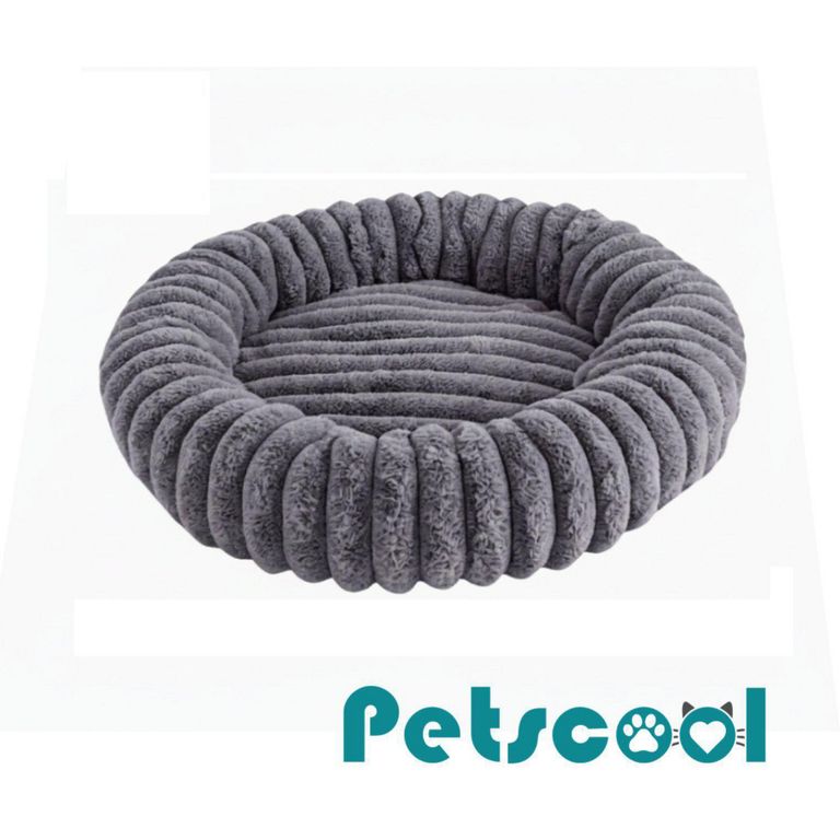Cama donut para Perro 15x50x50 cm Gris