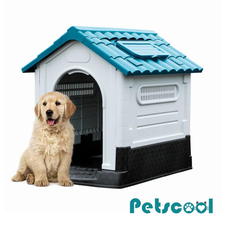 Casa perro para Perro 66x57x65 cm Blanco