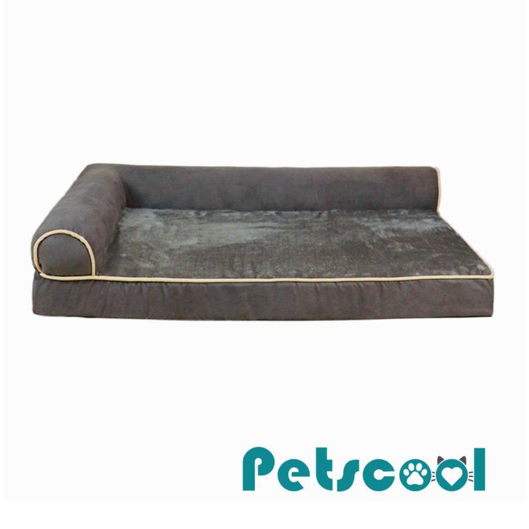 Cama ortopedic para Perro 14x75x50 cm Gris