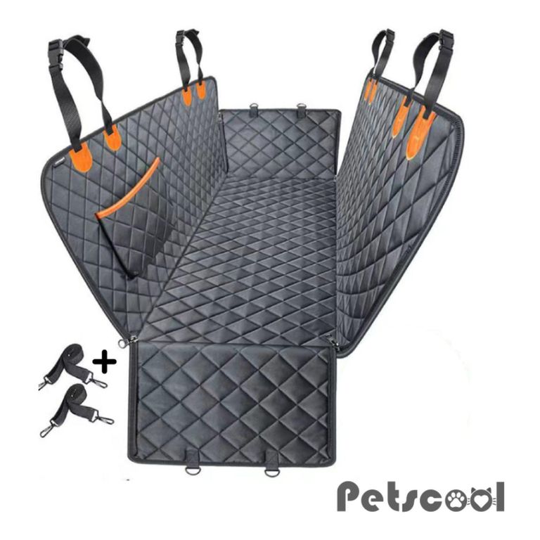 Funda Negra Cubre Asiento Auto Mascota