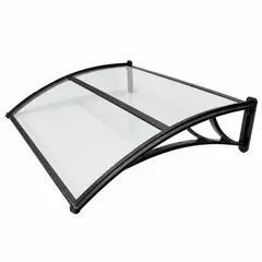 DVP - Alero Ultra Compacto Curvo 100X120 Transparente